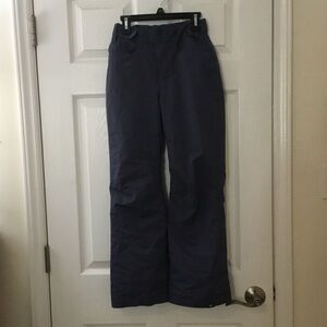 Roxy Greyish Blue Insulated Snow Pants 10k Dryflight Technology